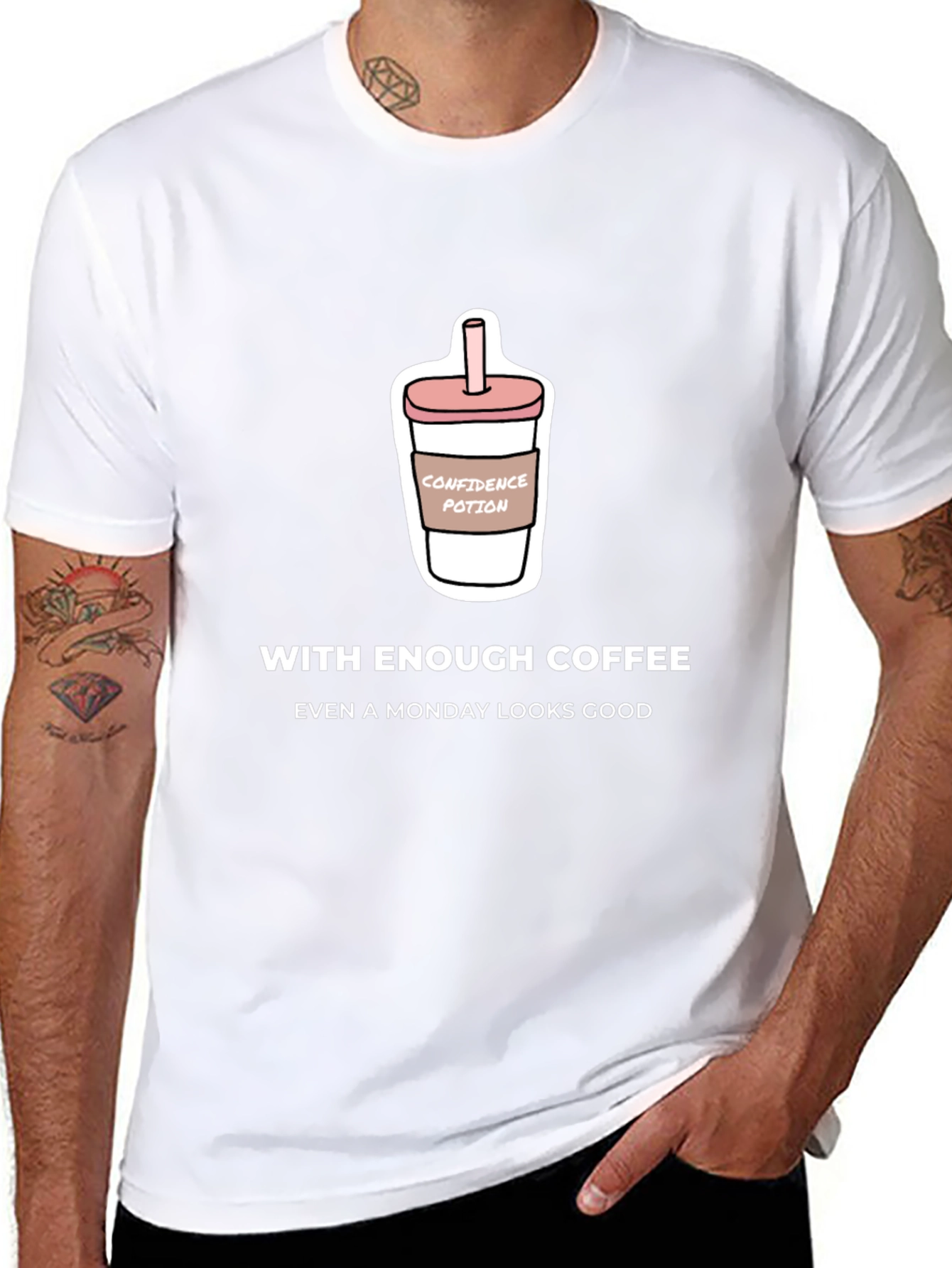 Coffee Confidence Potion Graphic Tee