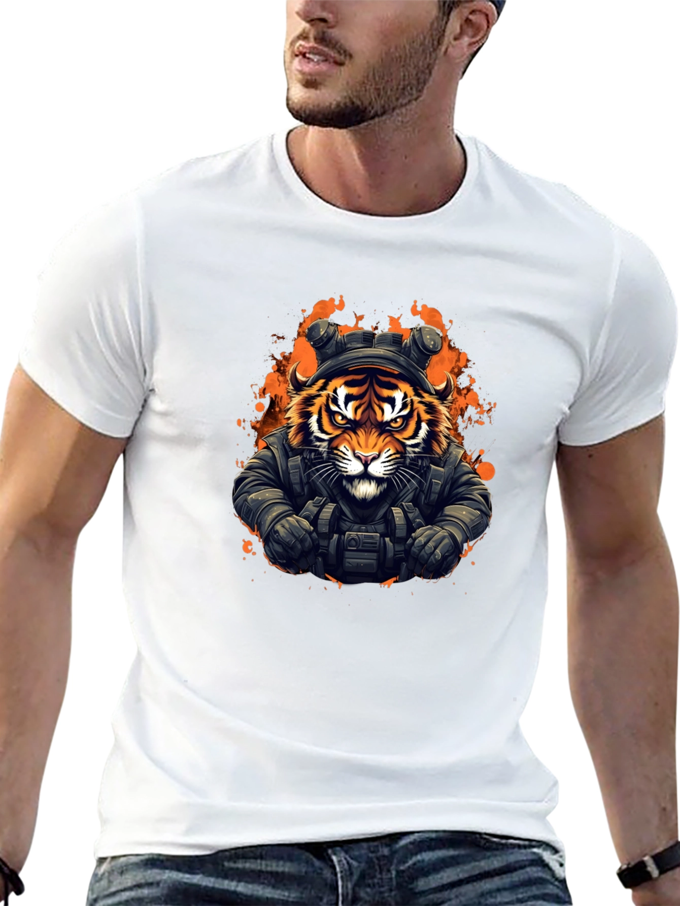 Tiger Tactical T-Shirt - Urban Style