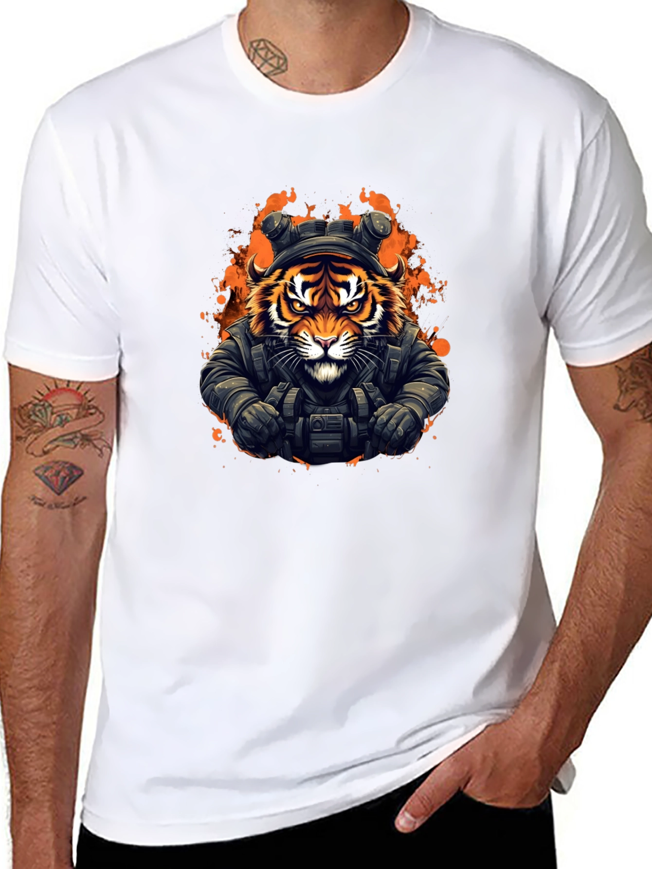 Tiger Tactical T-Shirt - Urban Style