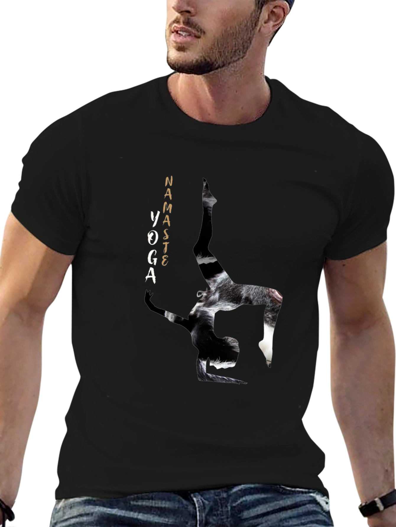 Namaste Yoga T-Shirt - Meditation & Fitness Apparel