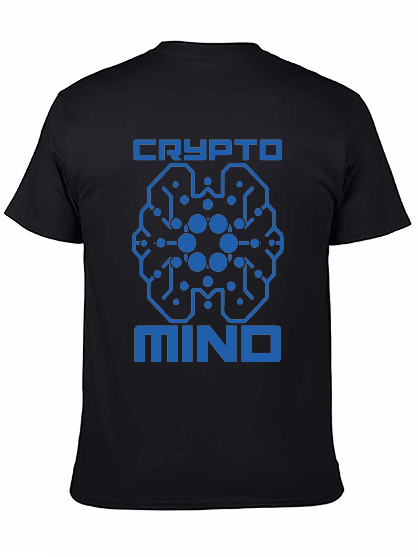 Crypto Mind T-Shirt - Black Graphic Tee