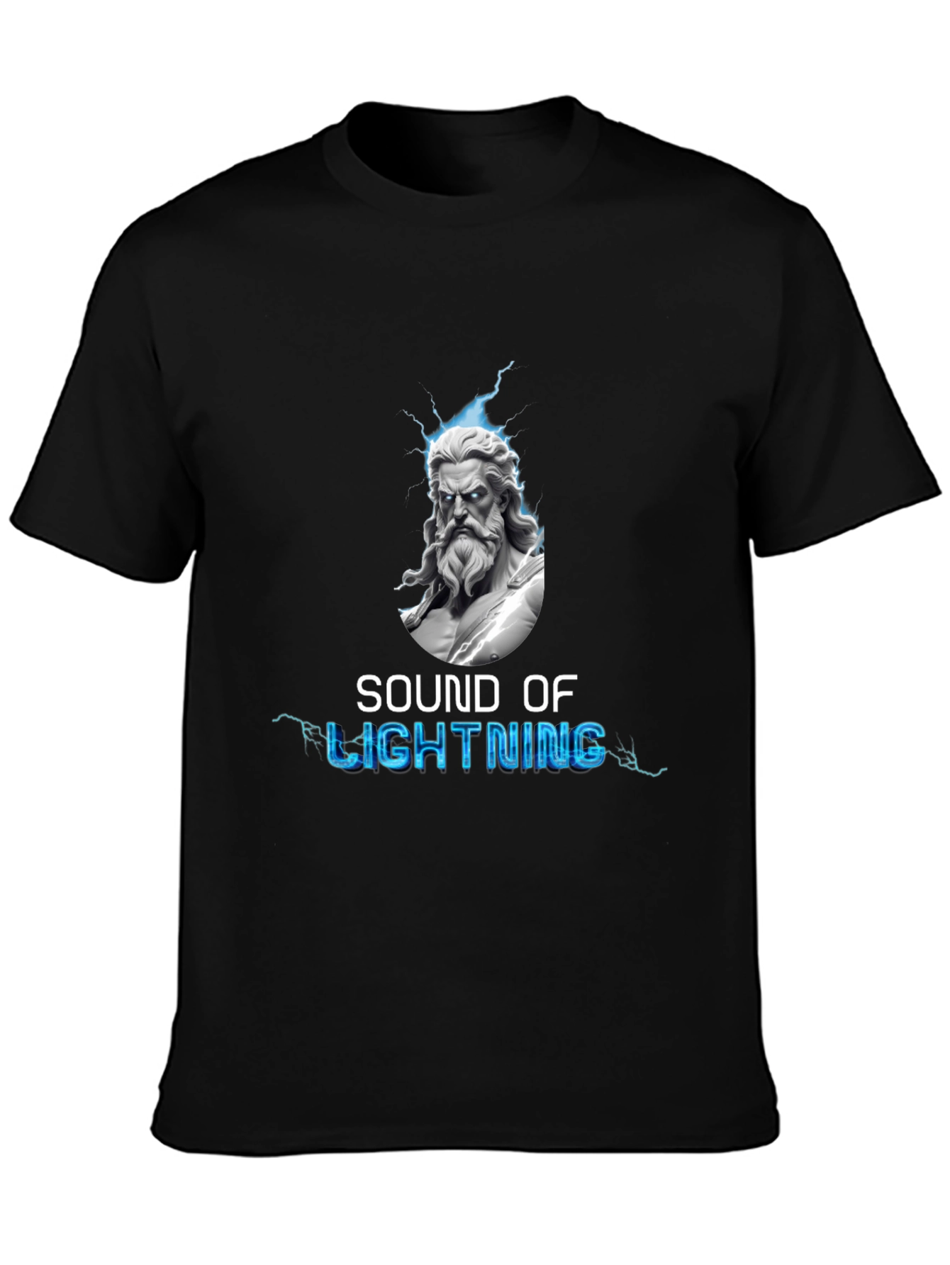 Sound of Lightning Zeus Graphic T-Shirt