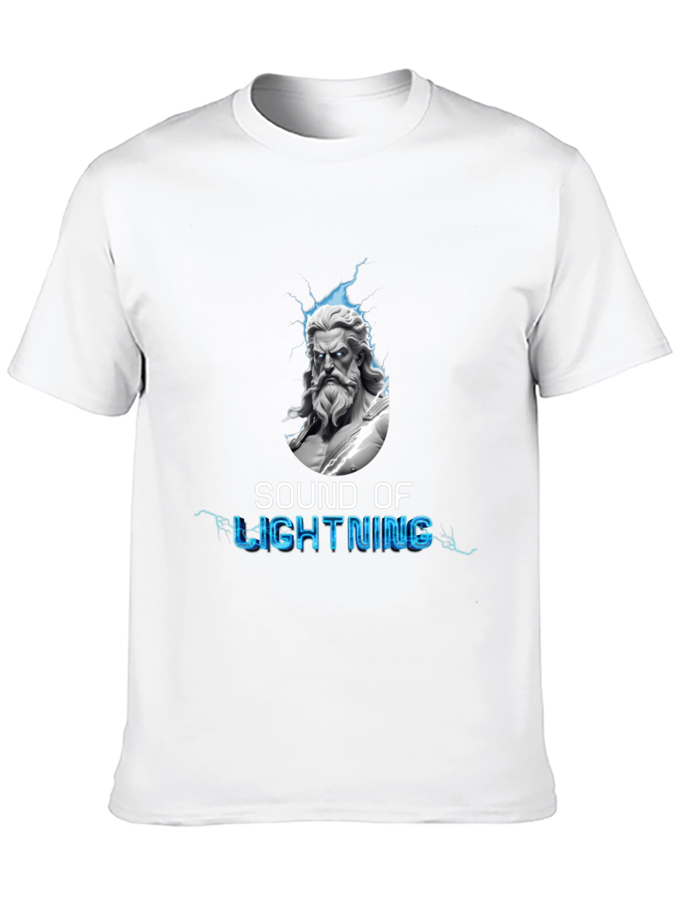 Sound of Lightning Zeus Graphic T-Shirt