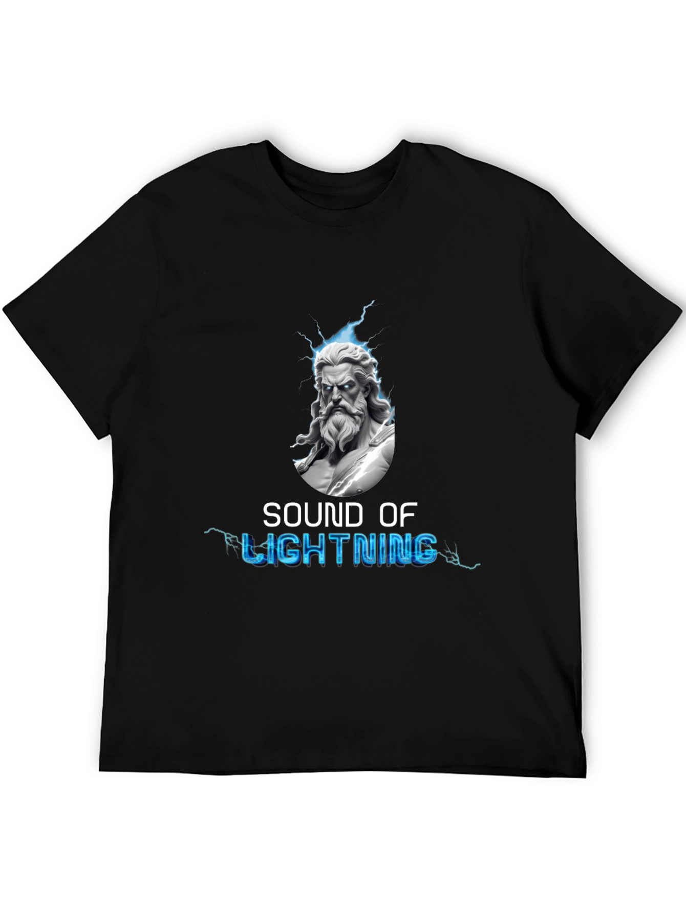 Sound of Lightning Zeus Graphic T-Shirt