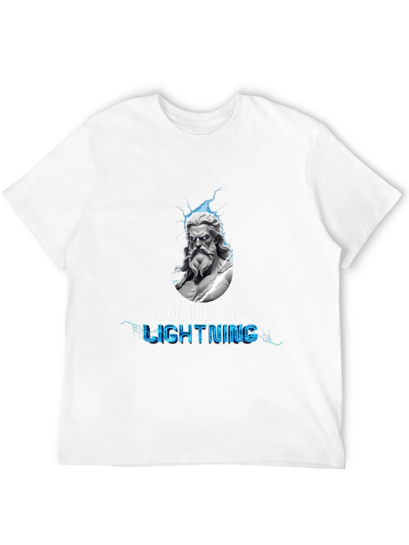 Sound of Lightning Zeus Graphic T-Shirt