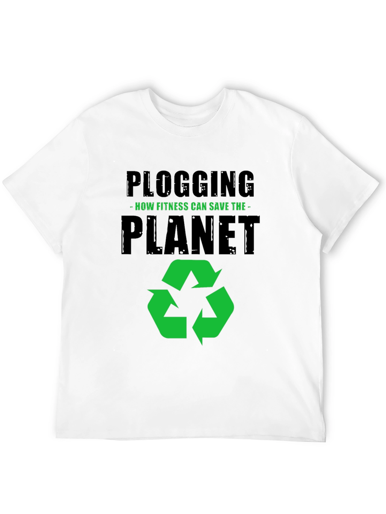 Eco-Friendly Plogging T-Shirt: Fitness Saves the Planet
