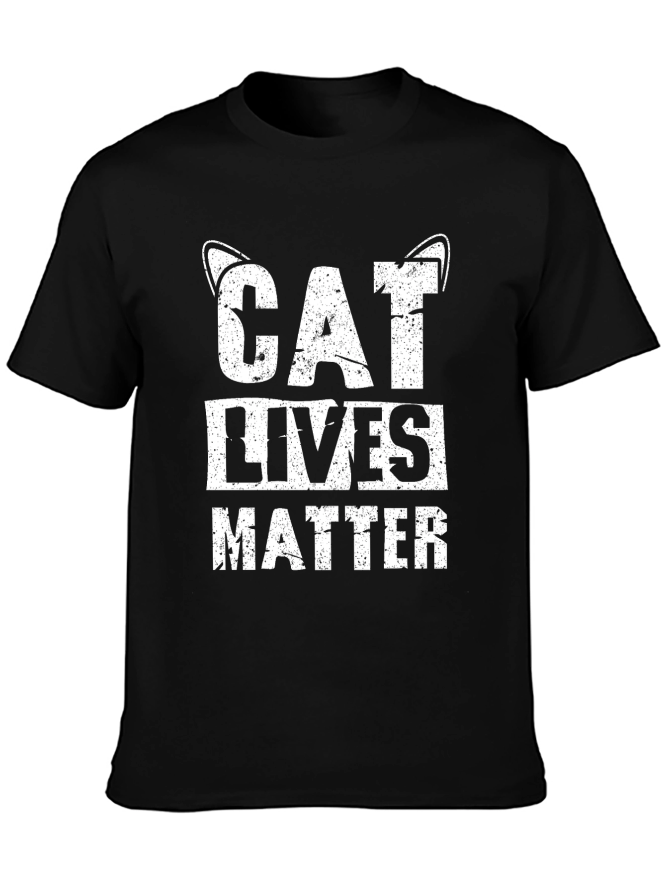 Cat Lives Matter Graphic T-Shirt