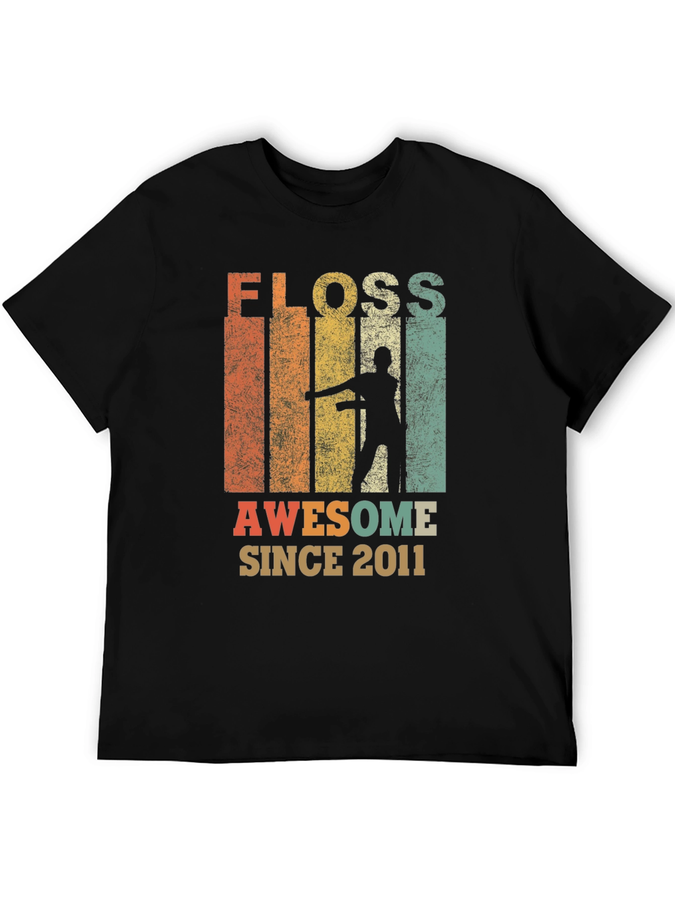 Floss Awesome Since 2011 Retro T-Shirt