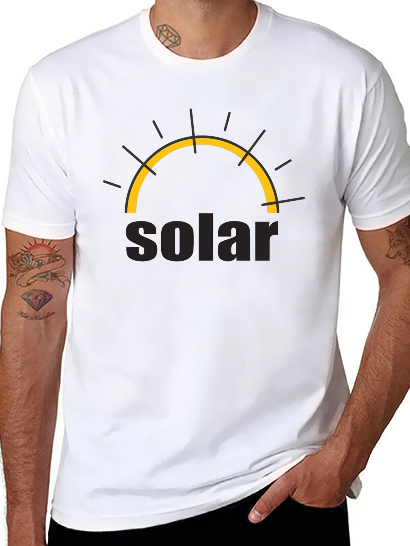 Solar Energy T-Shirt - Stylish Sun Graphic Tee