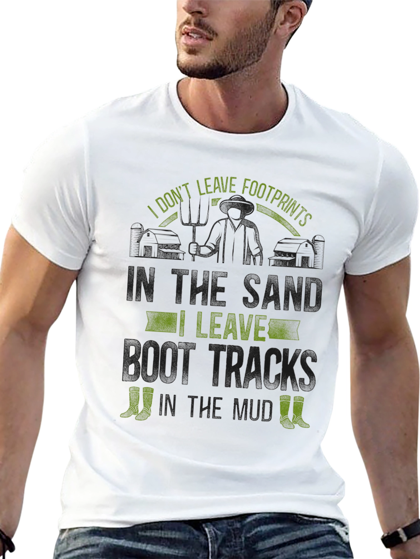 Mud Boot Tracks Graphic Tee