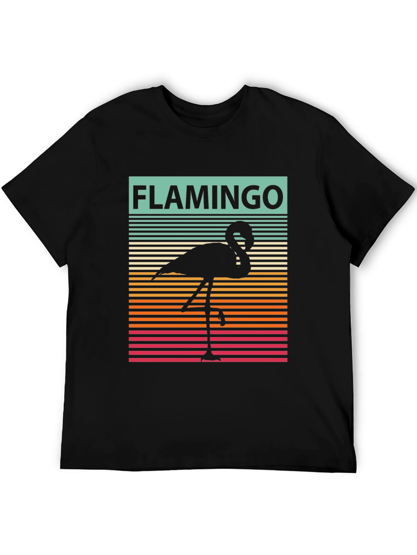 Retro Flamingo Graphic Tee