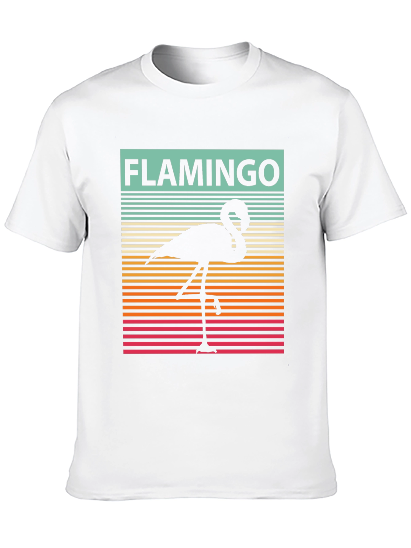 Retro Flamingo Graphic Tee