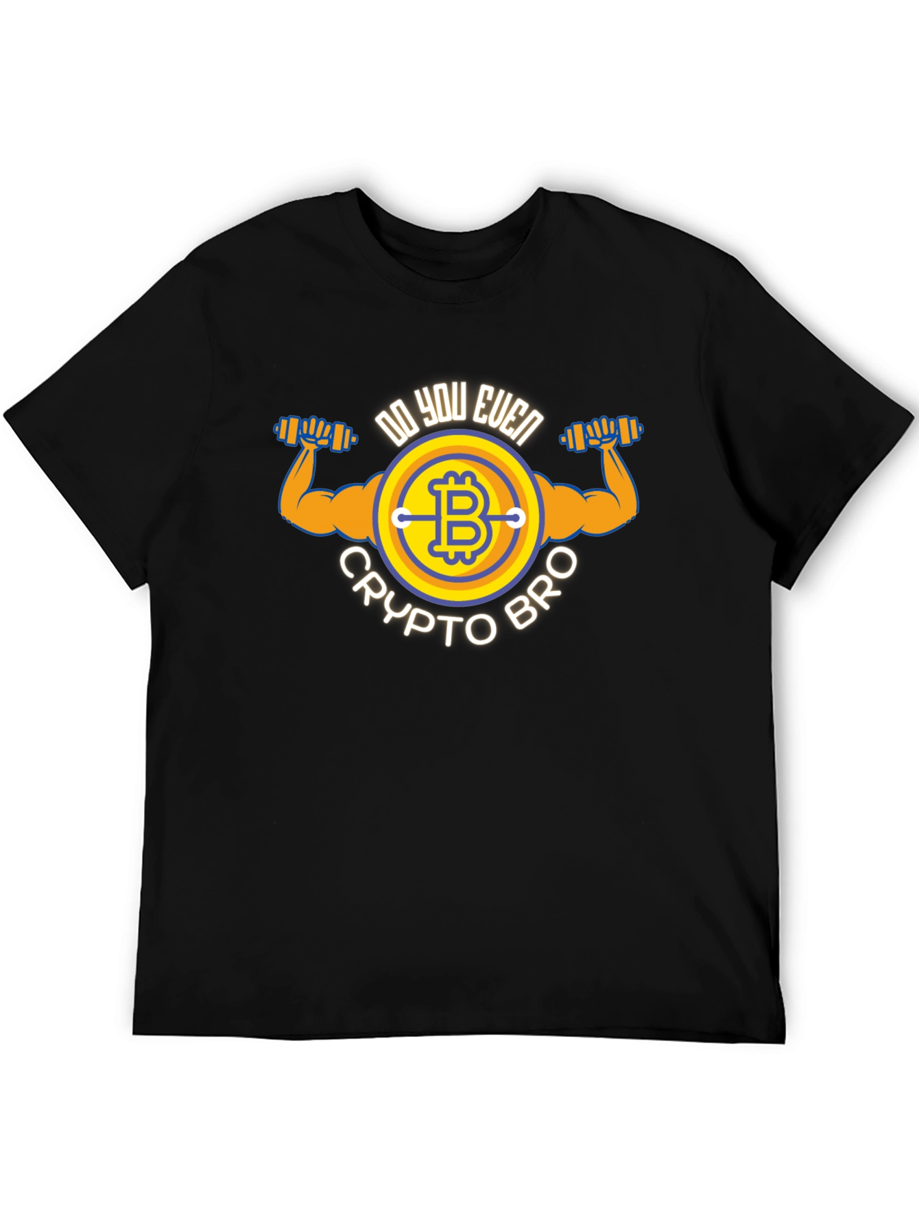 Crypto Bro Bitcoin Graphic T-Shirt