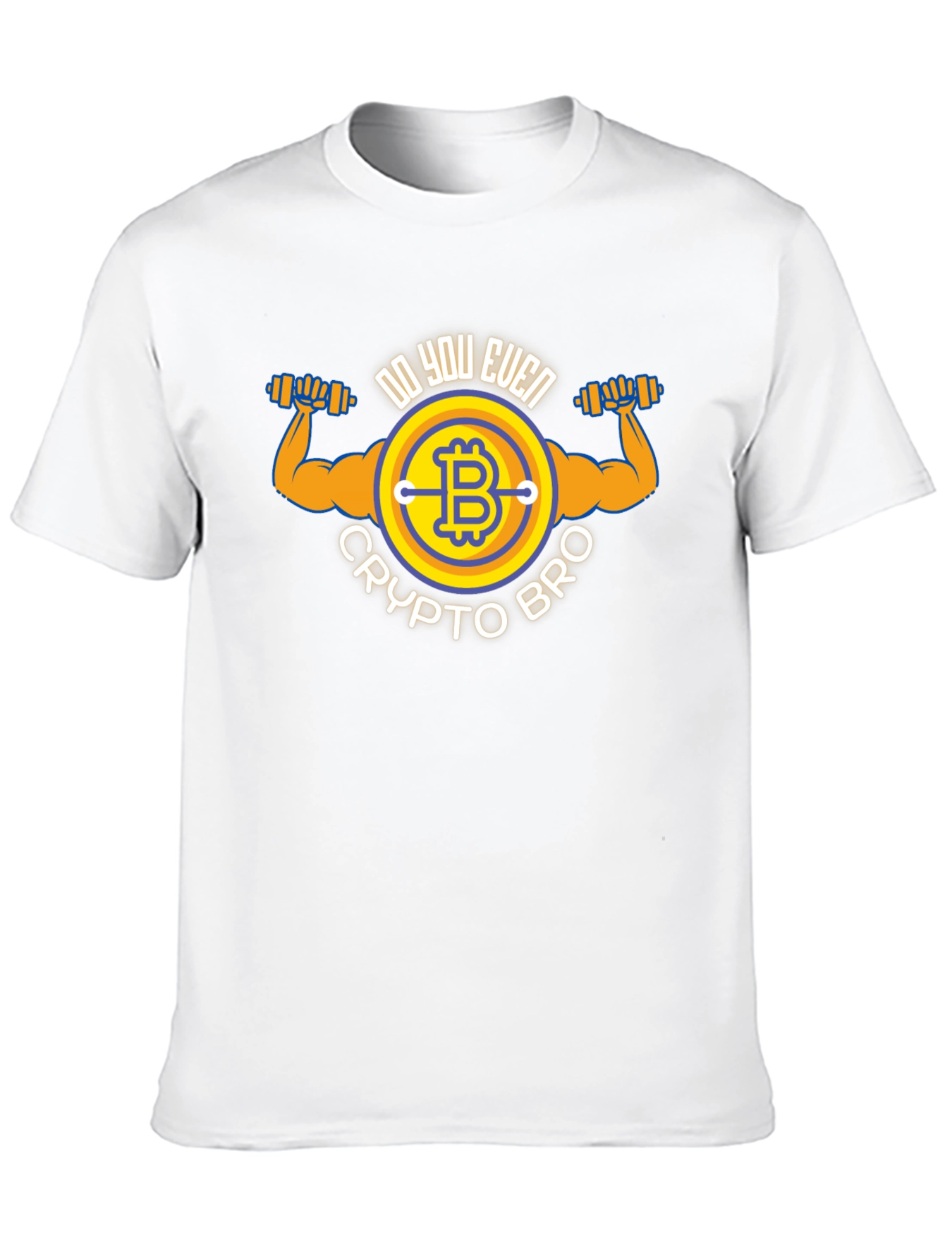 Crypto Bro Bitcoin Graphic T-Shirt