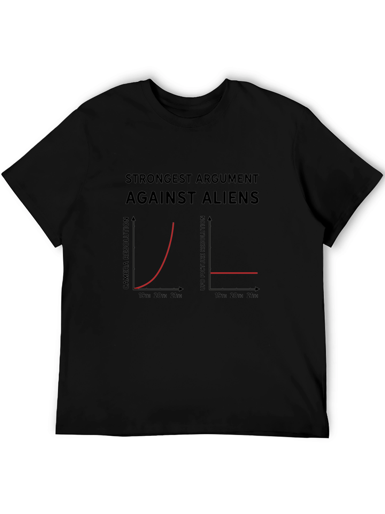 Aliens Conspiracy Theory Graphic Tee