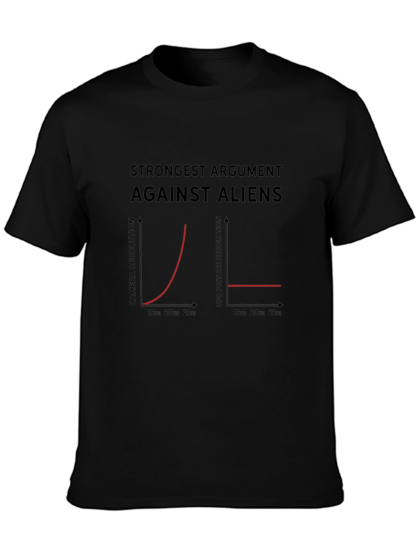Aliens Conspiracy Theory Graphic Tee