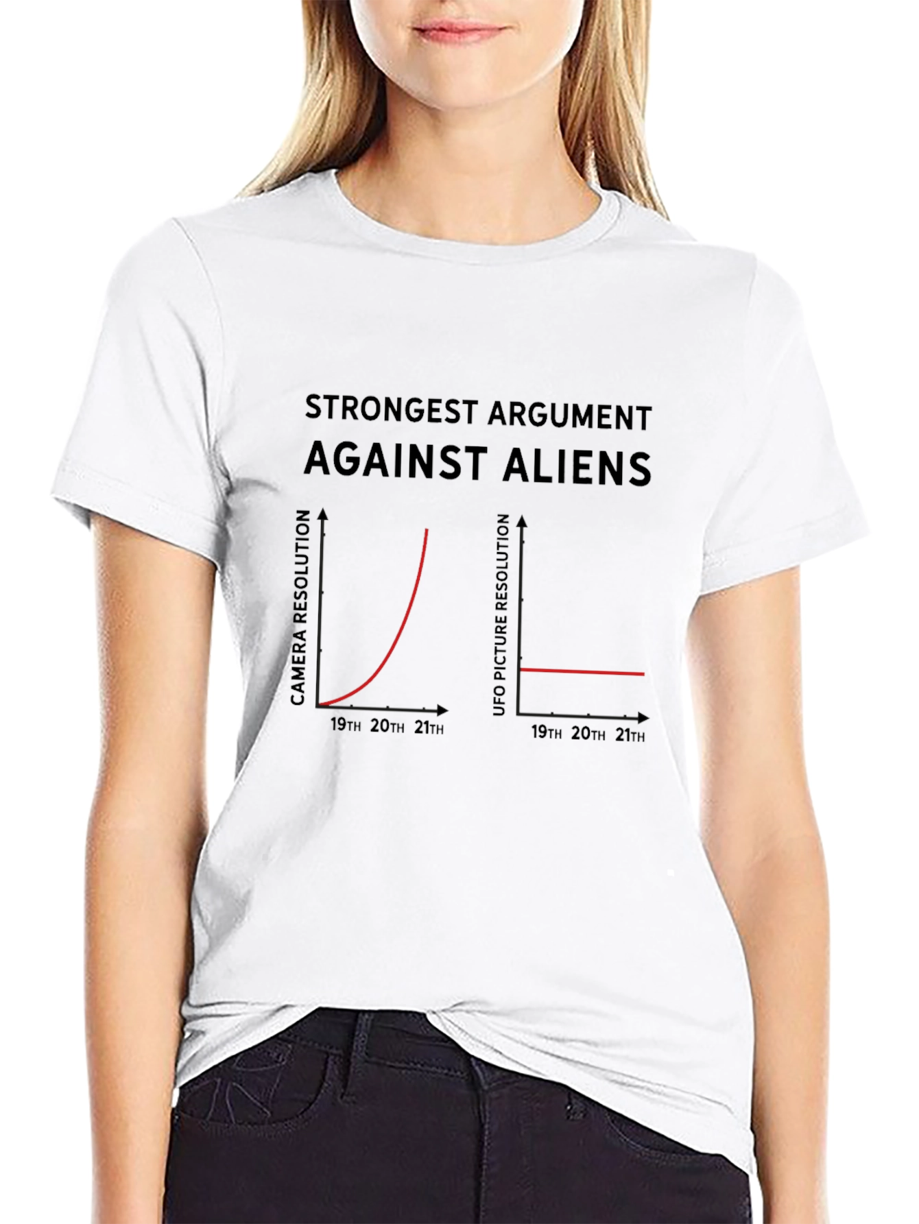Aliens Conspiracy Theory Graphic Tee