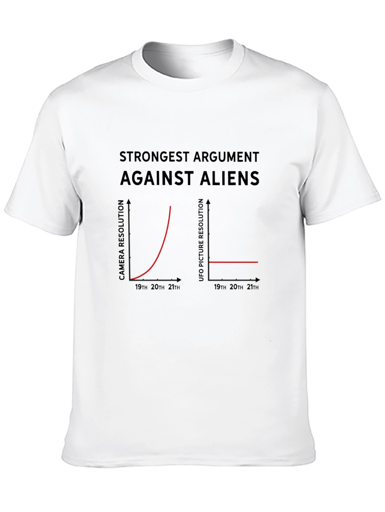 Aliens Conspiracy Theory Graphic Tee