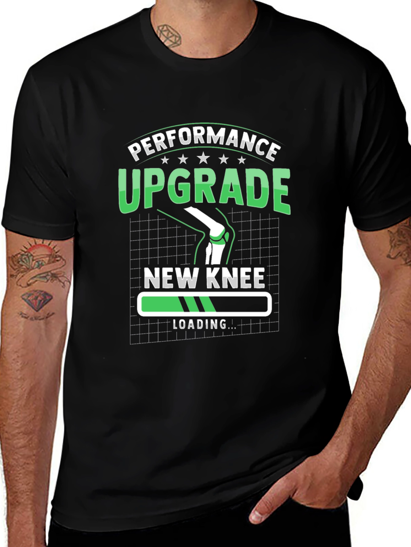 Performance Upgrade New Knee Graphic T-Shirt