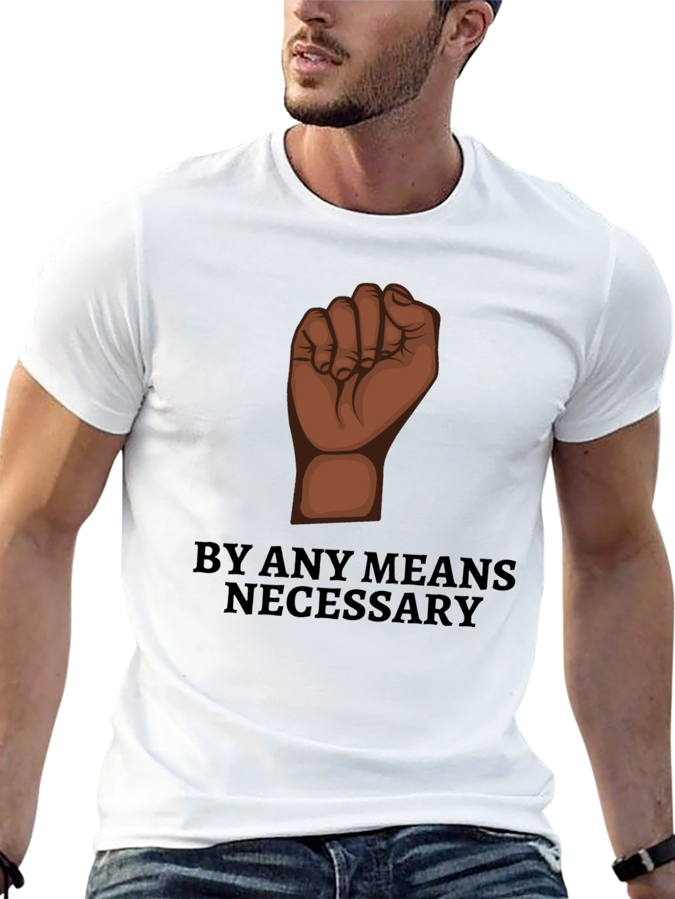By Any Means Necessary Graphic Tee