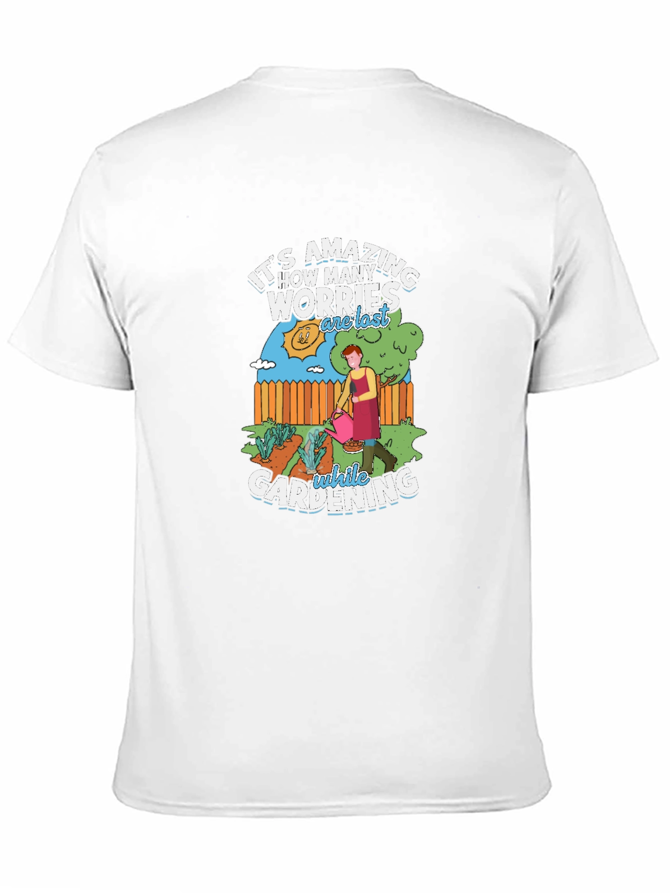 Gardening Worry-Free Graphic Tee