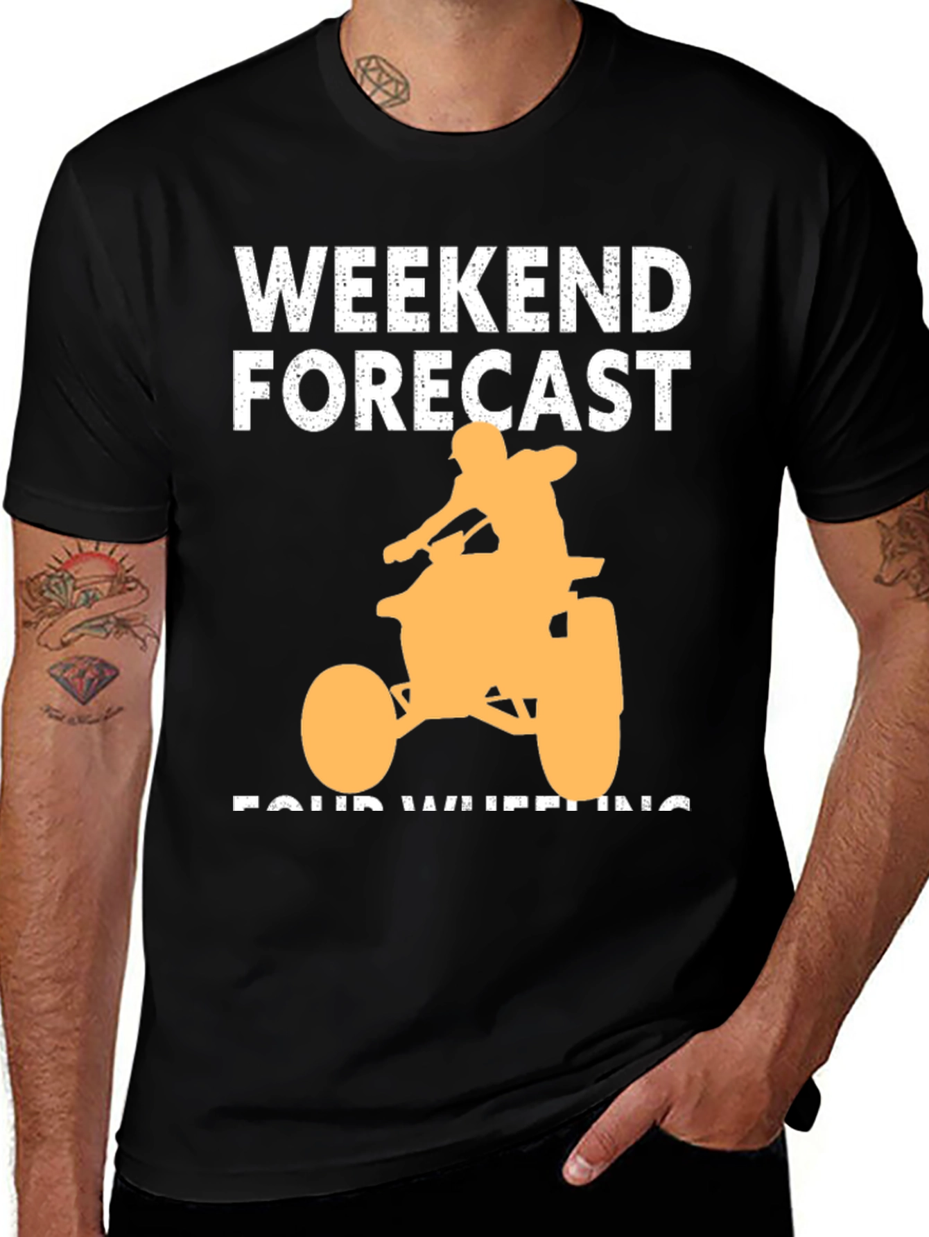 Weekend Forecast Four Wheeling T-Shirt