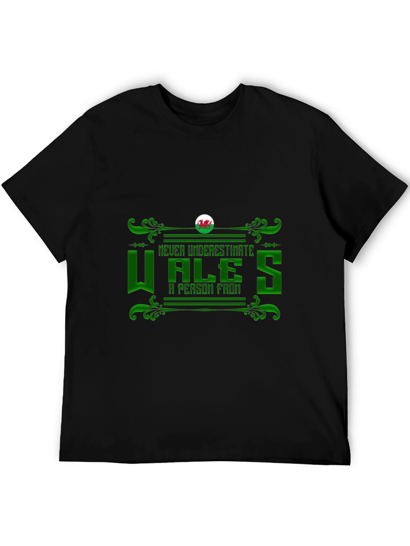 Welsh Pride T-Shirt - Never Underestimate Wales!