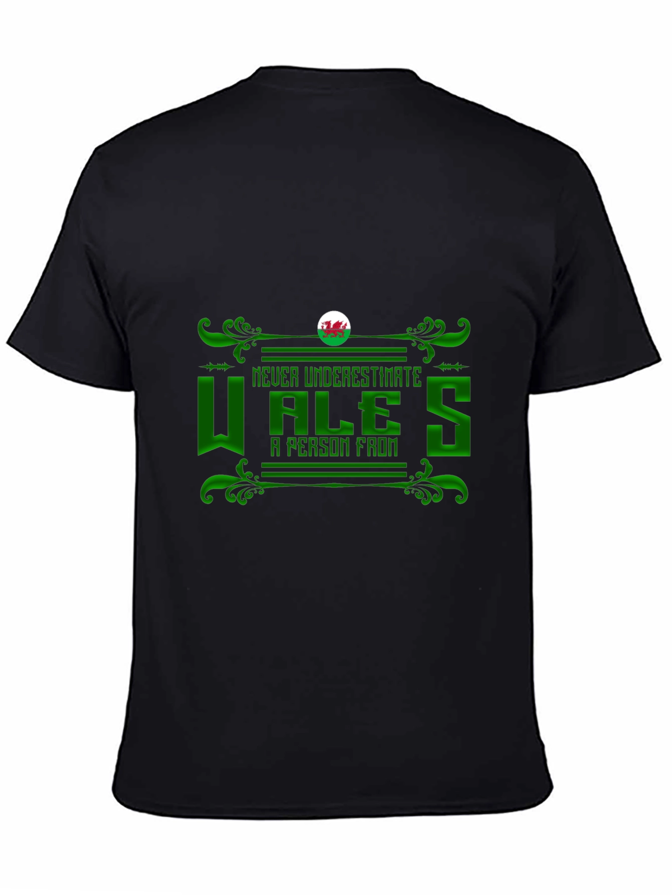 Welsh Pride T-Shirt - Never Underestimate Wales!