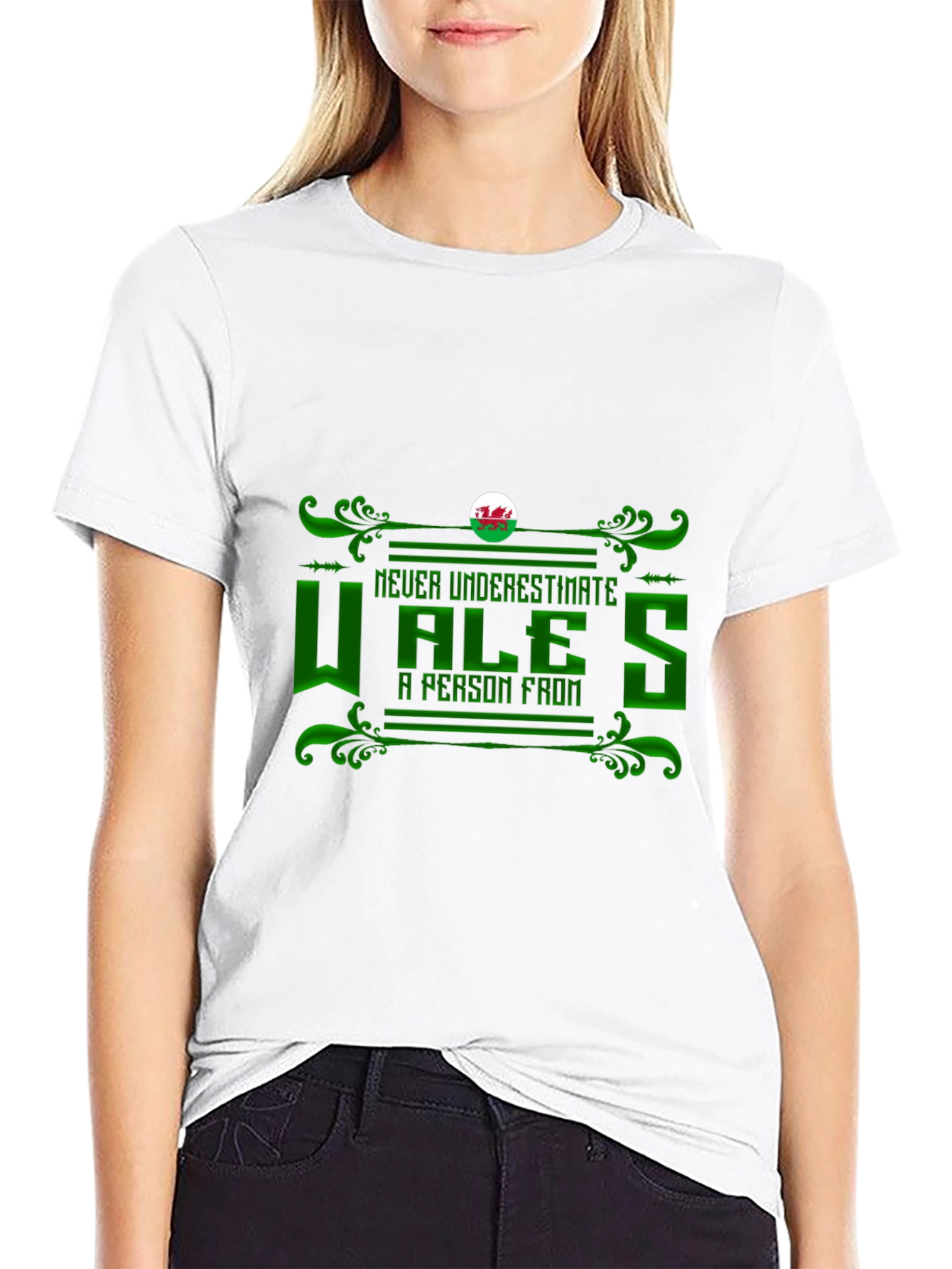 Welsh Pride T-Shirt - Never Underestimate Wales!
