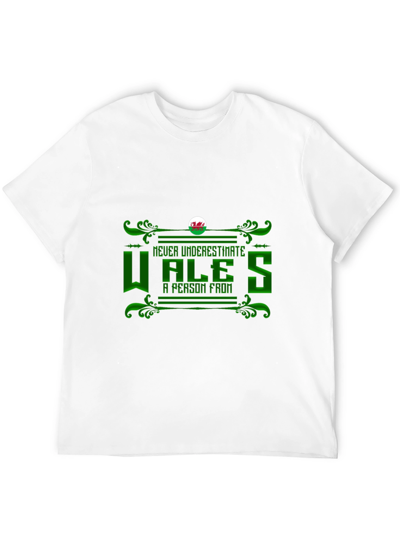 Welsh Pride T-Shirt - Never Underestimate Wales!