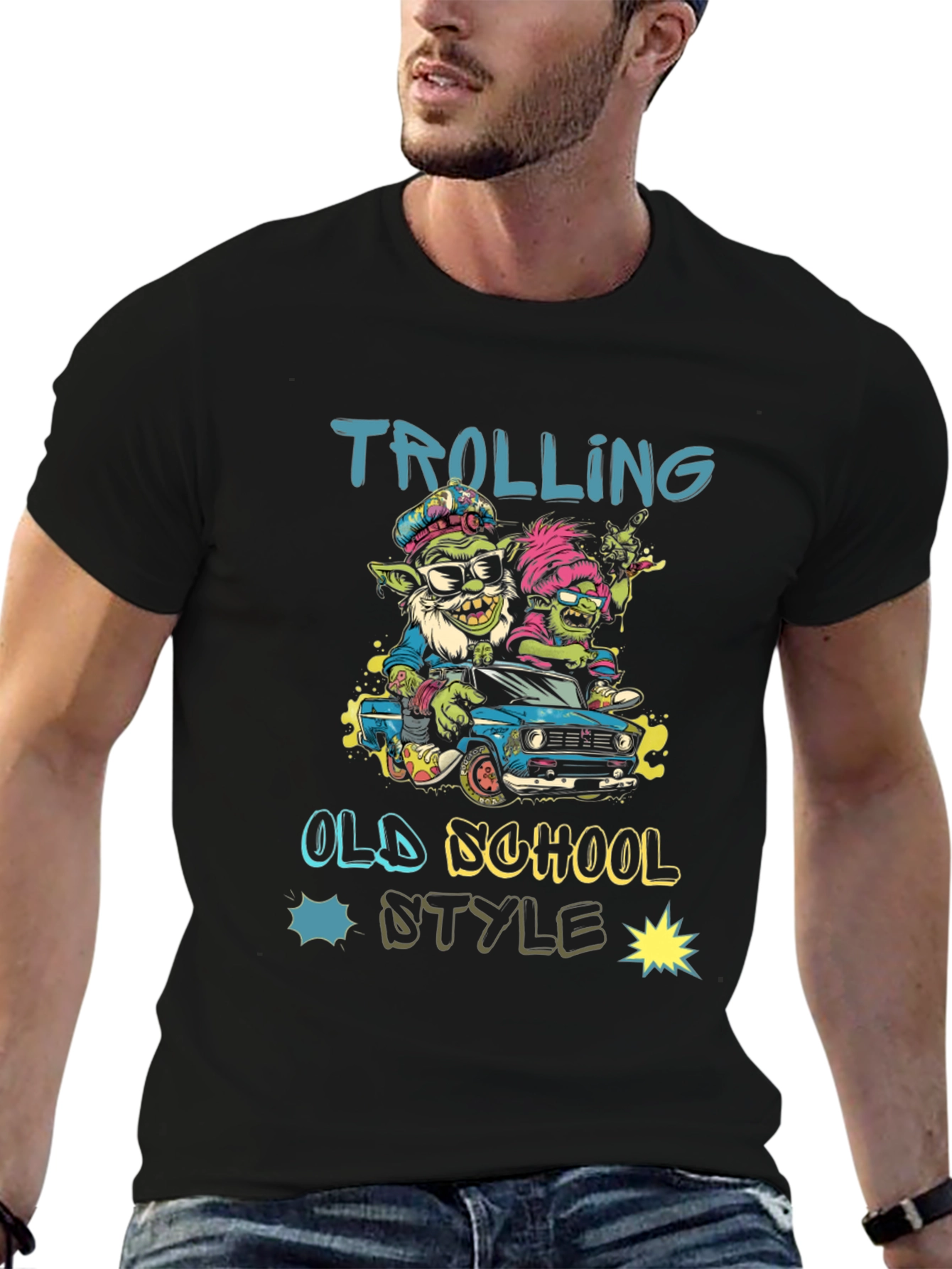 Trolling Old School Style T-Shirt