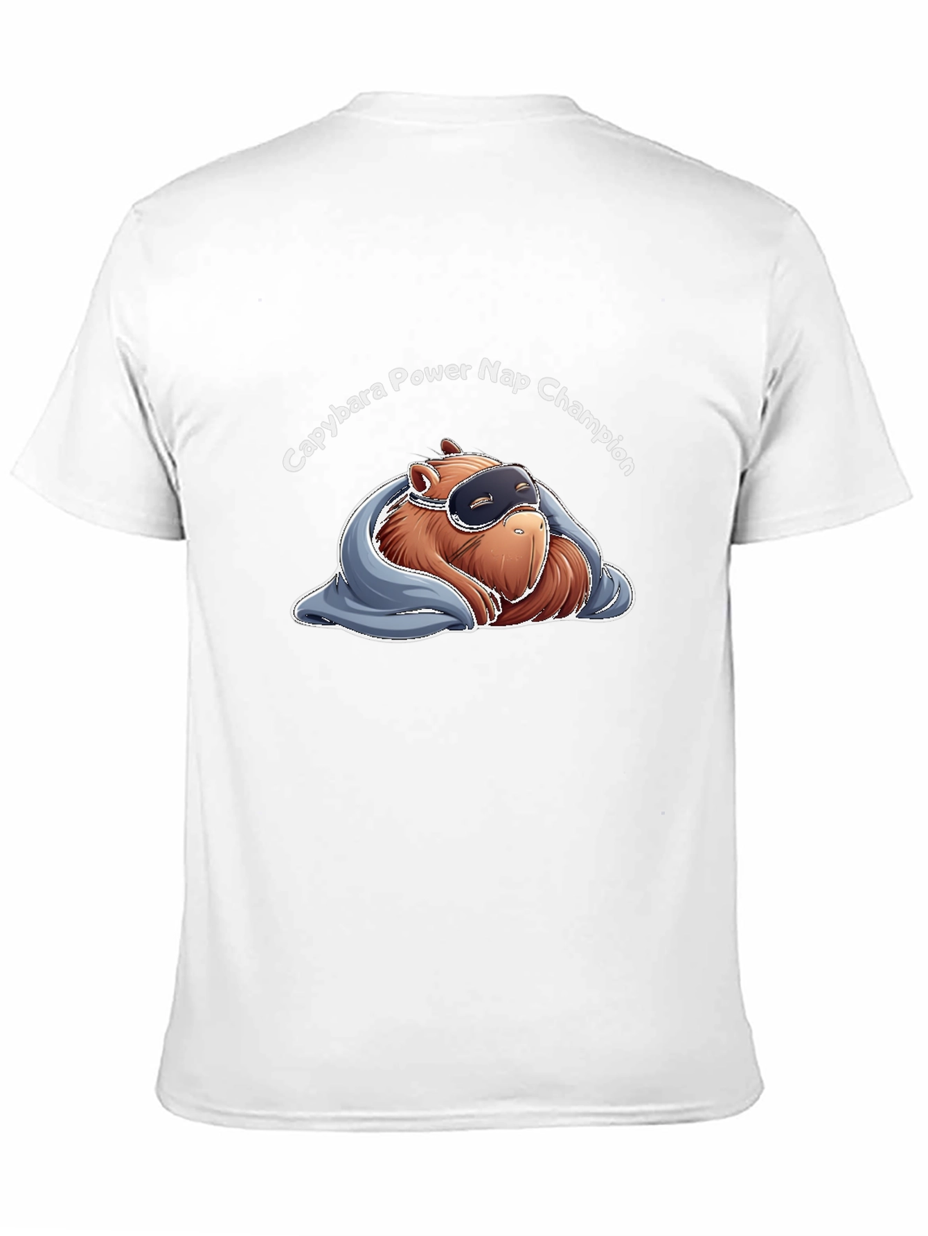 Capybara Power Nap Champion Graphic T-Shirt