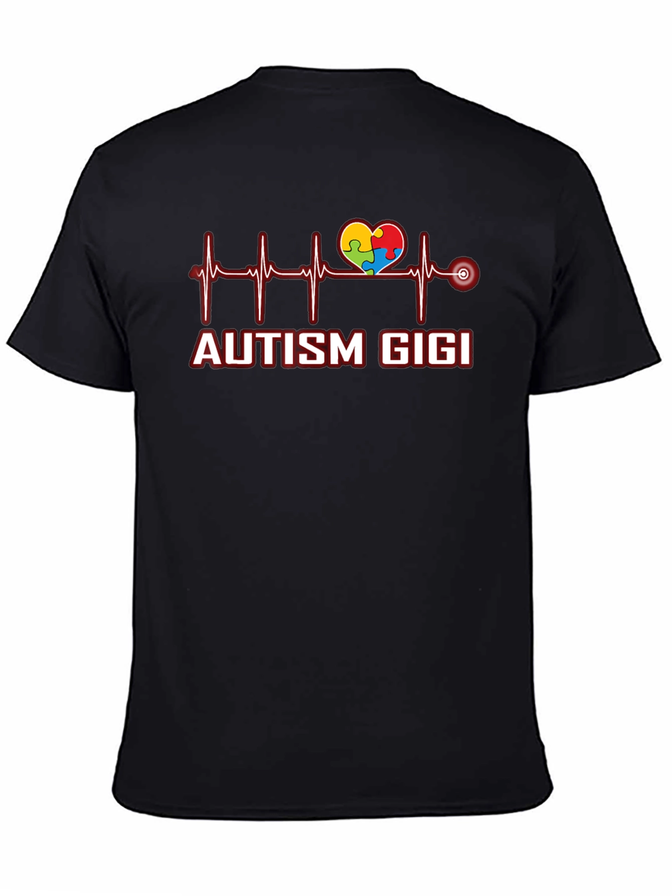 Autism Gigi Heartbeat T-Shirt