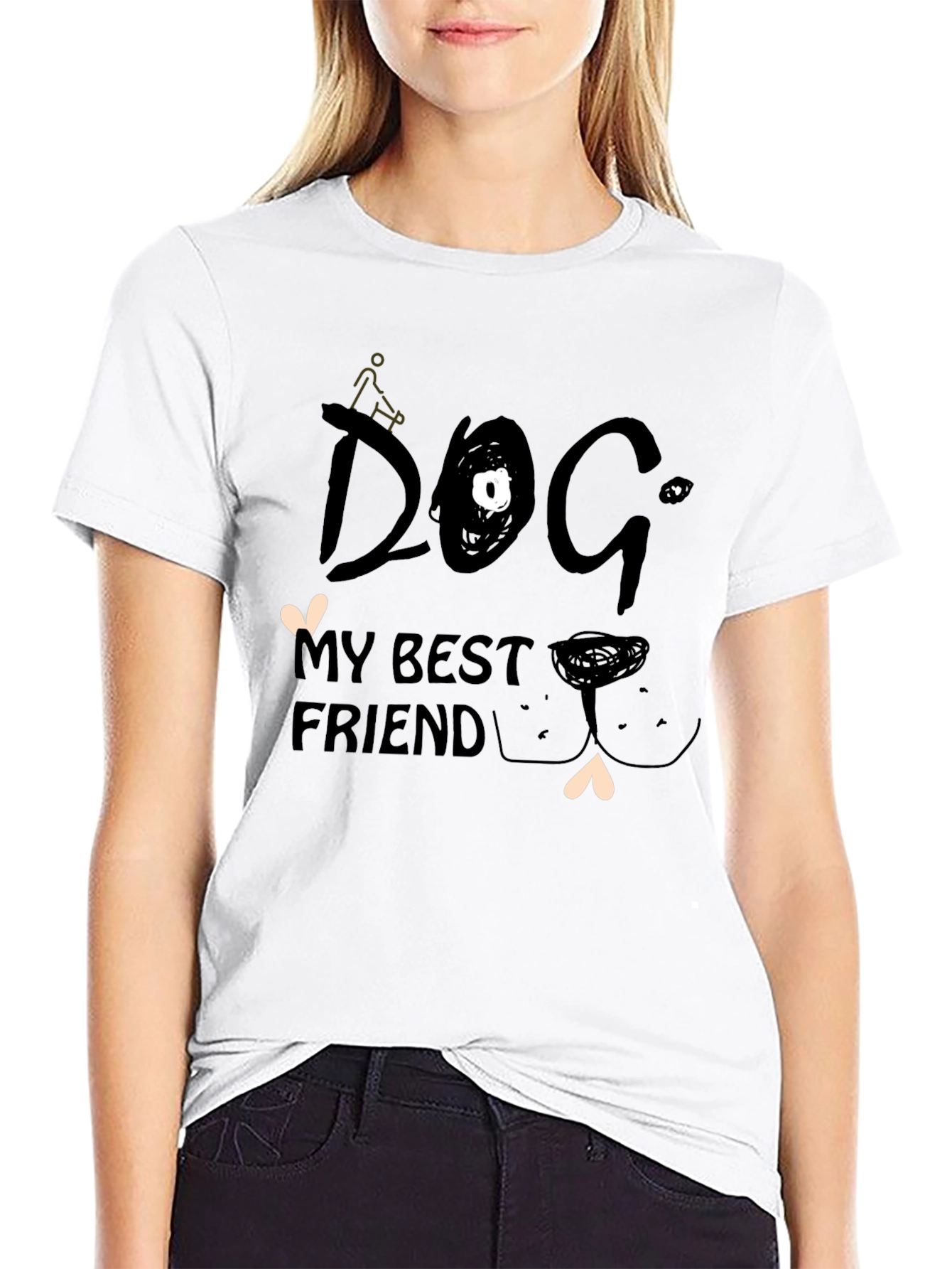 Dog My Best Friend Graphic Tee