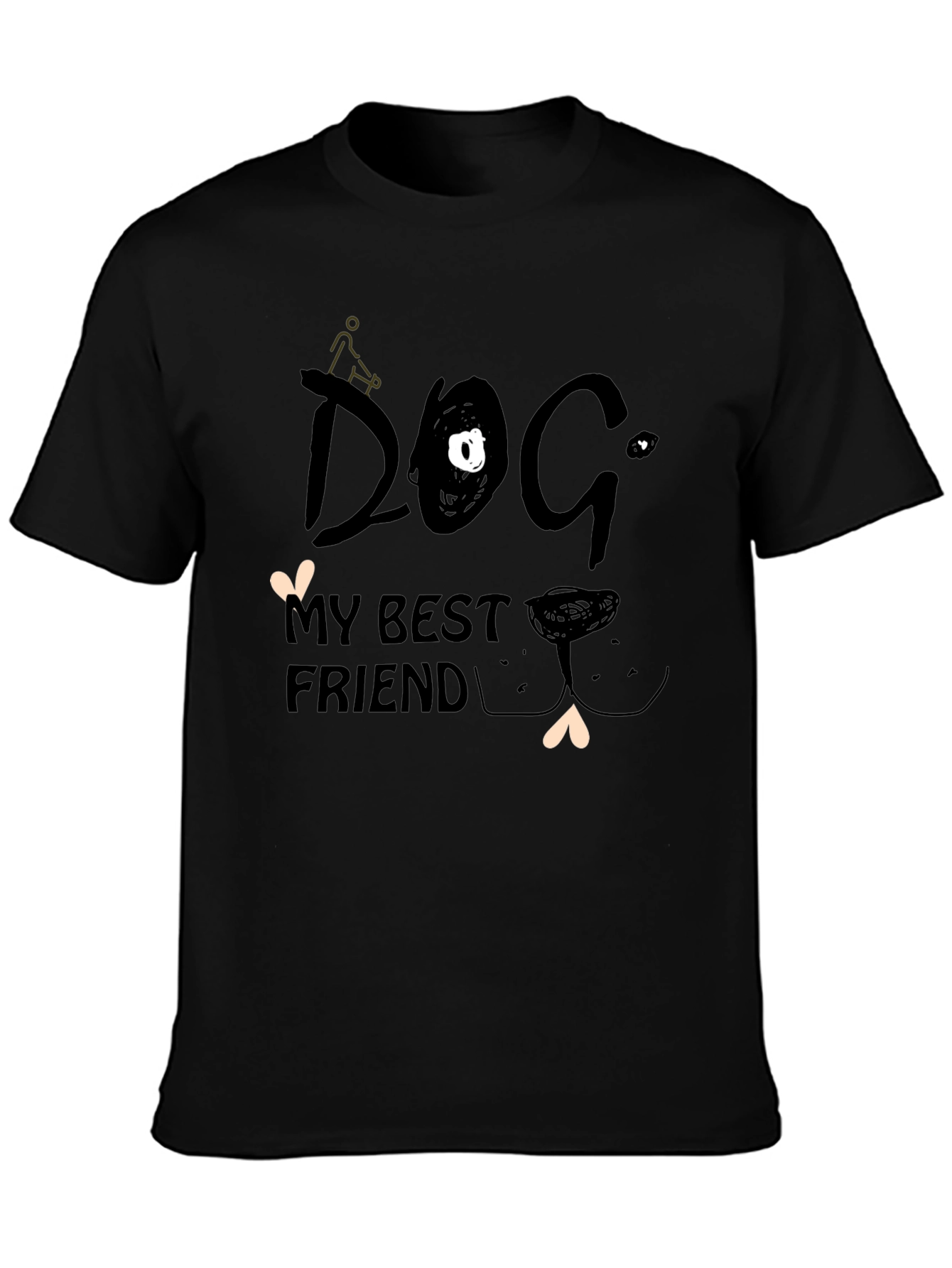Dog My Best Friend Graphic Tee