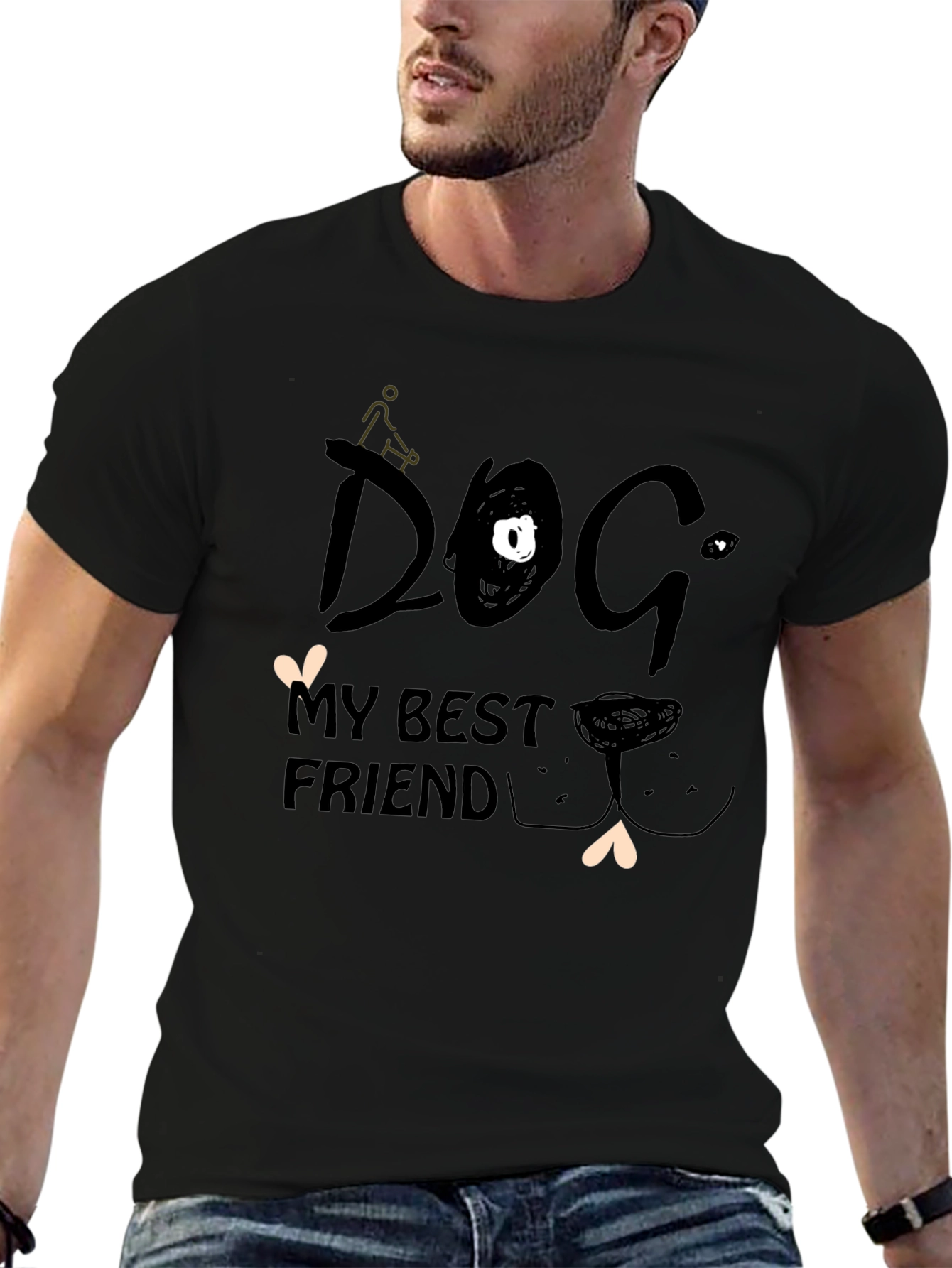 Dog My Best Friend Graphic Tee