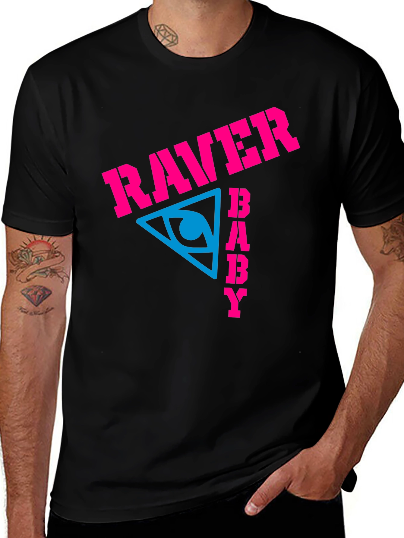 Raver Baby Graphic Tee - Bold Style!