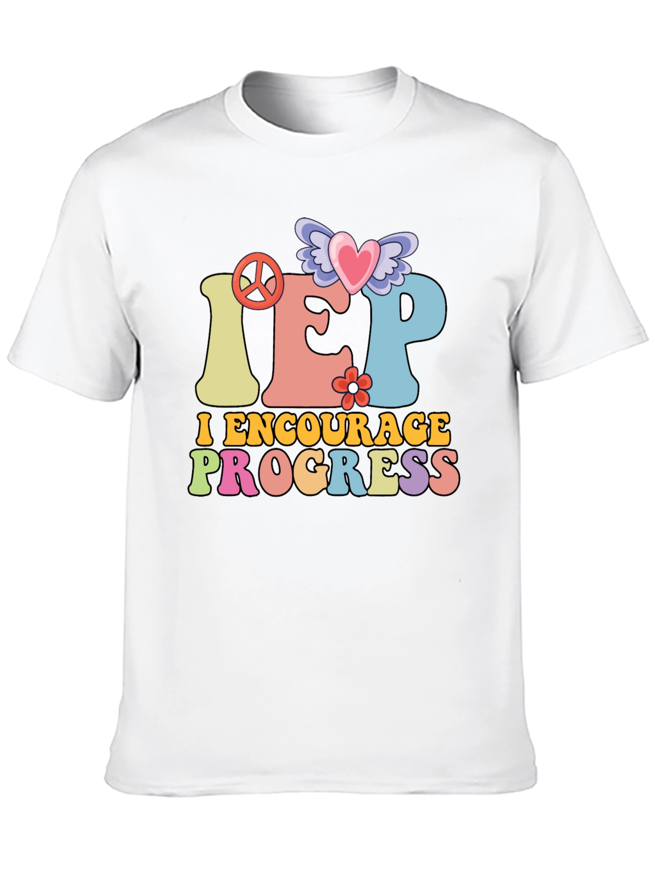 IEP Encourage Progress Teacher T-Shirt