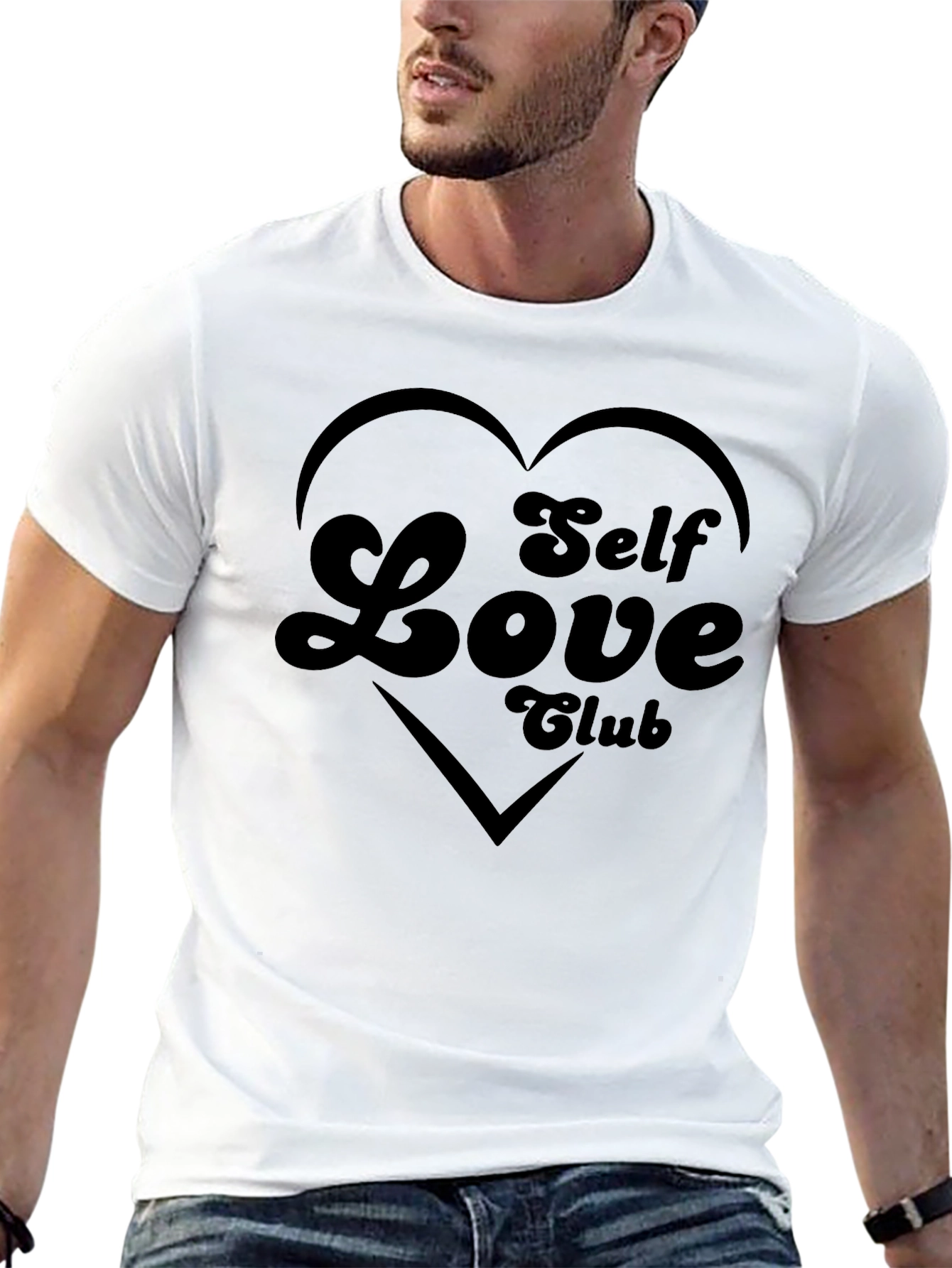 Self Love Club Black T-Shirt