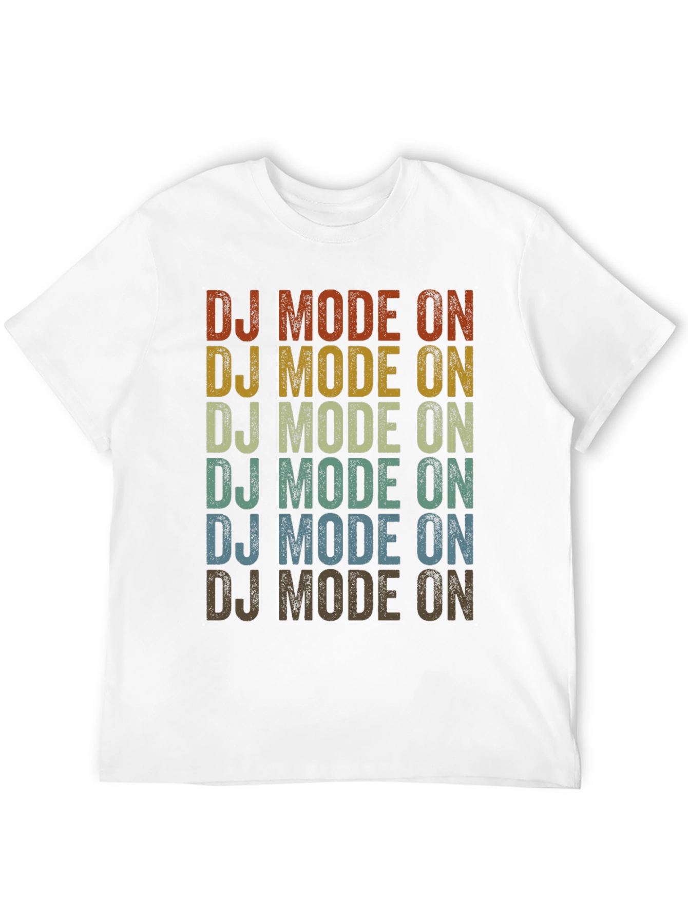 Retro DJ Mode On Graphic Tee