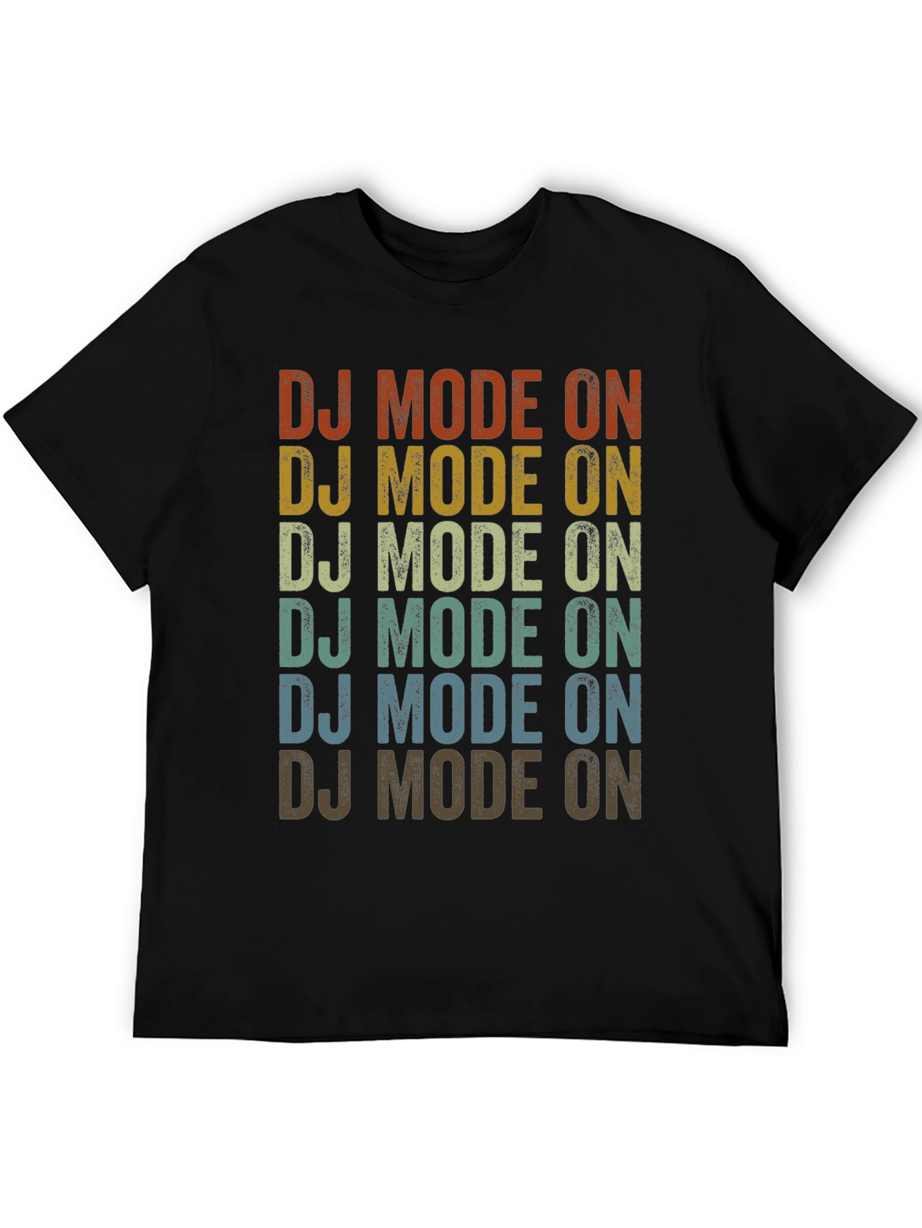 Retro DJ Mode On Graphic Tee