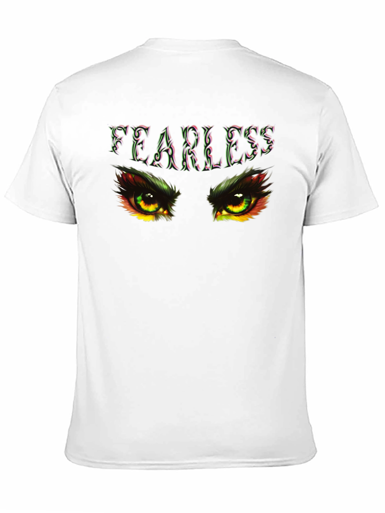 Fearless Eye Graphic Black T-Shirt