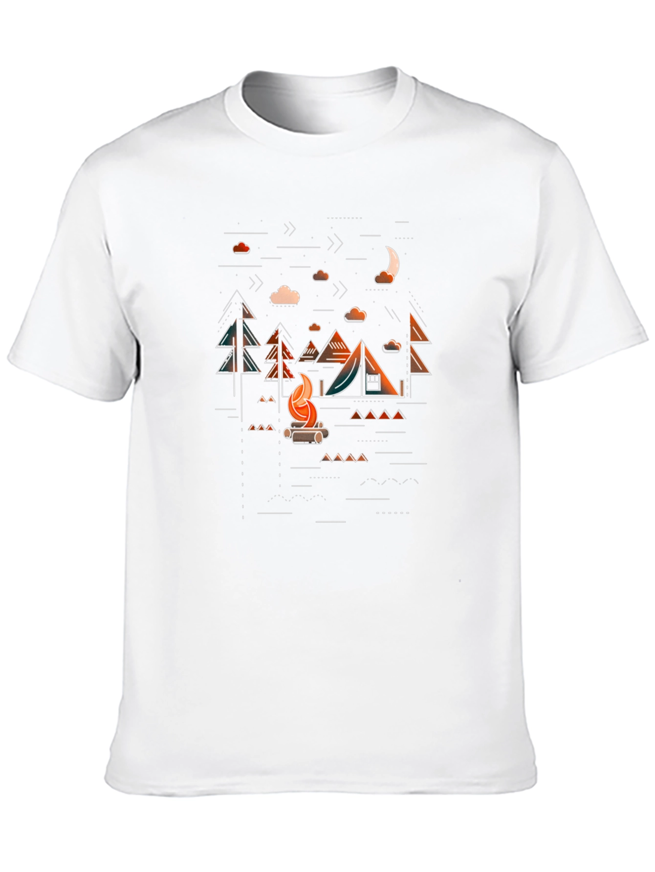 Camping Adventure Graphic T-Shirt