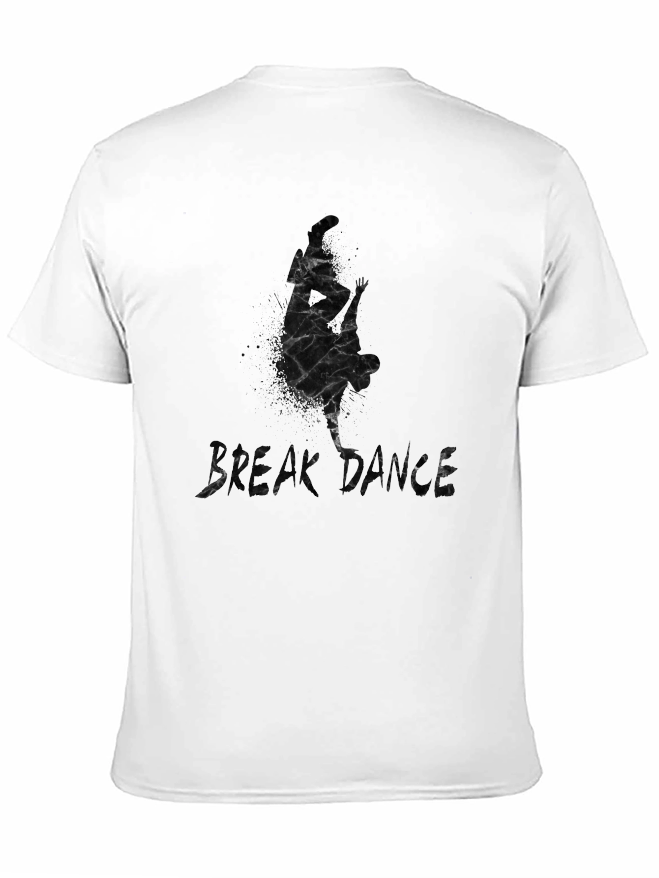 Break Dance Graphic Tee - Stylish Black T-Shirt