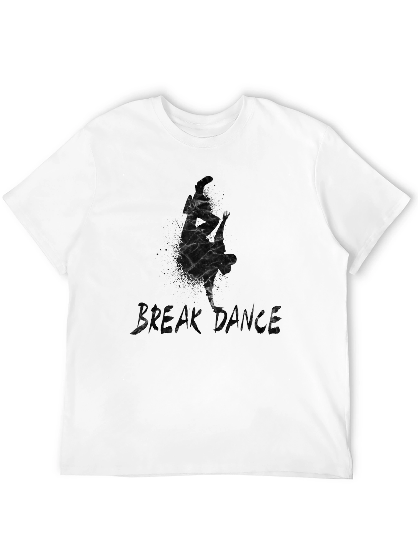 Break Dance Graphic Tee - Stylish Black T-Shirt