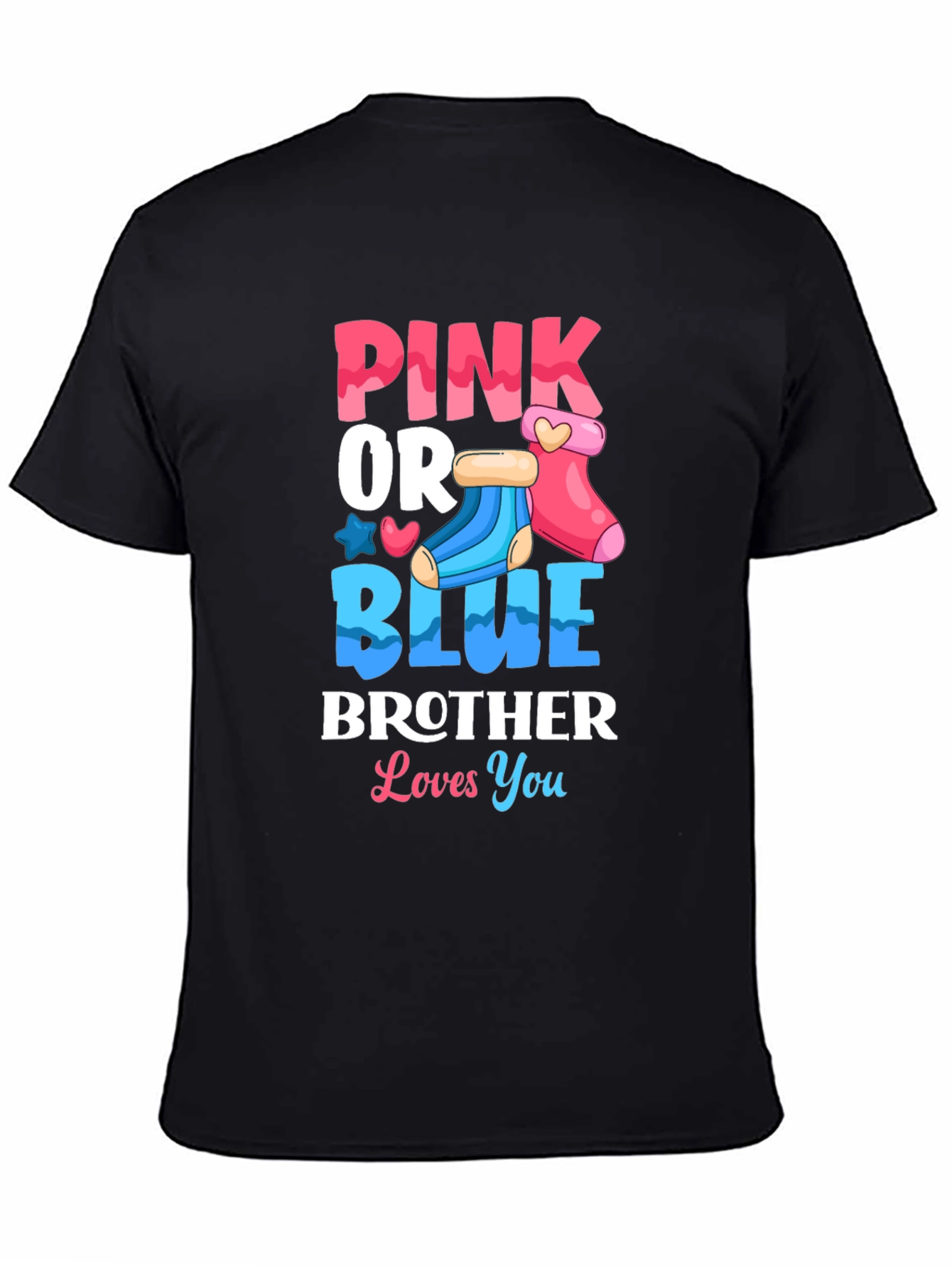 Pink or Blue Brother Loves You T-Shirt
