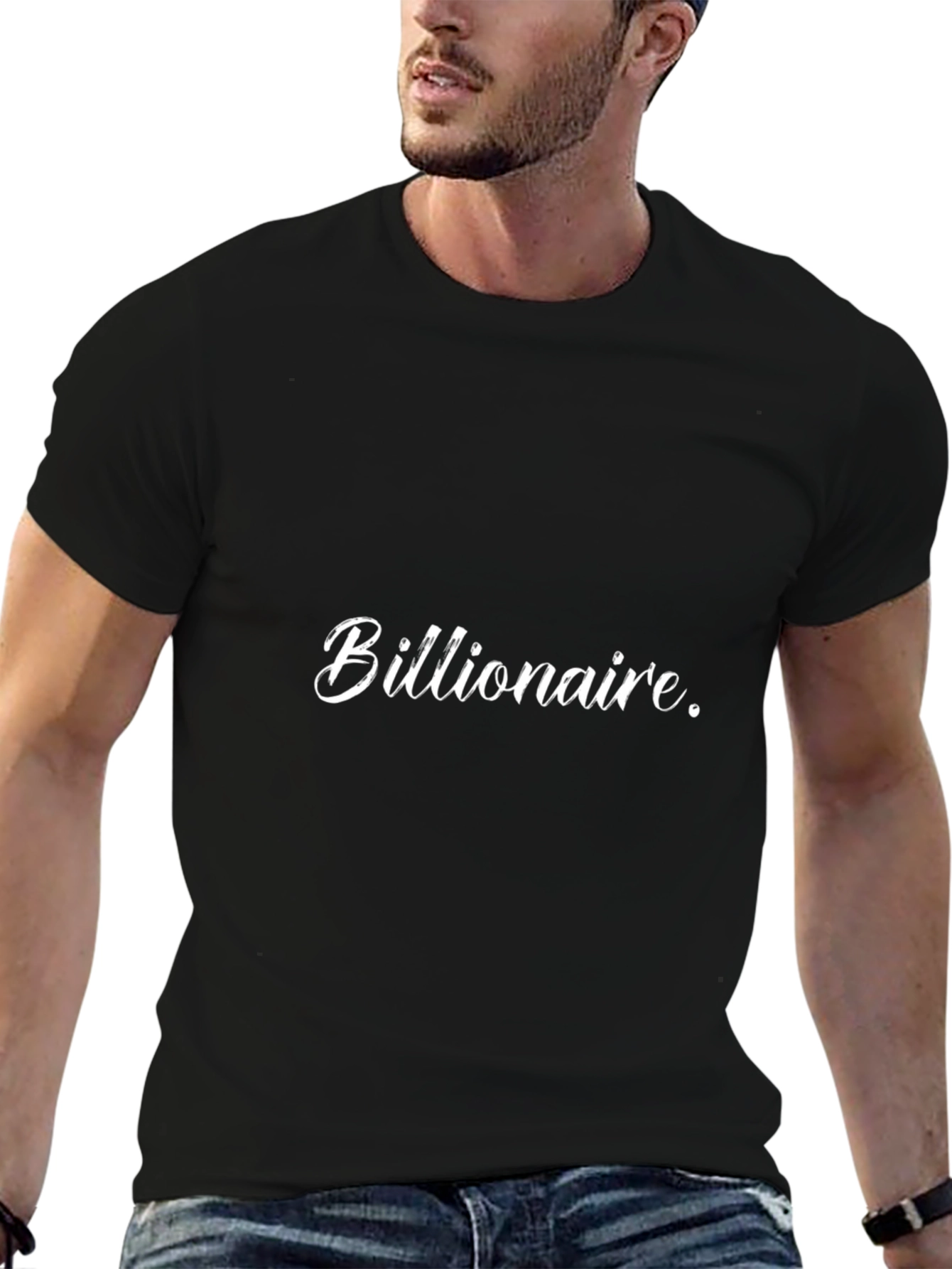 Billionaire Graphic Tee - Classic Black T-Shirt