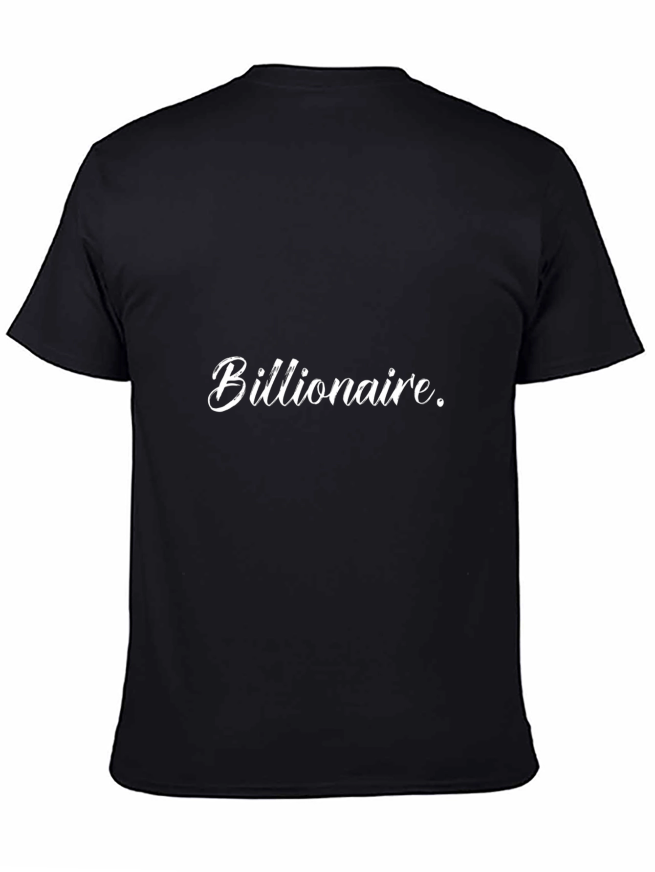 Billionaire Graphic Tee - Classic Black T-Shirt