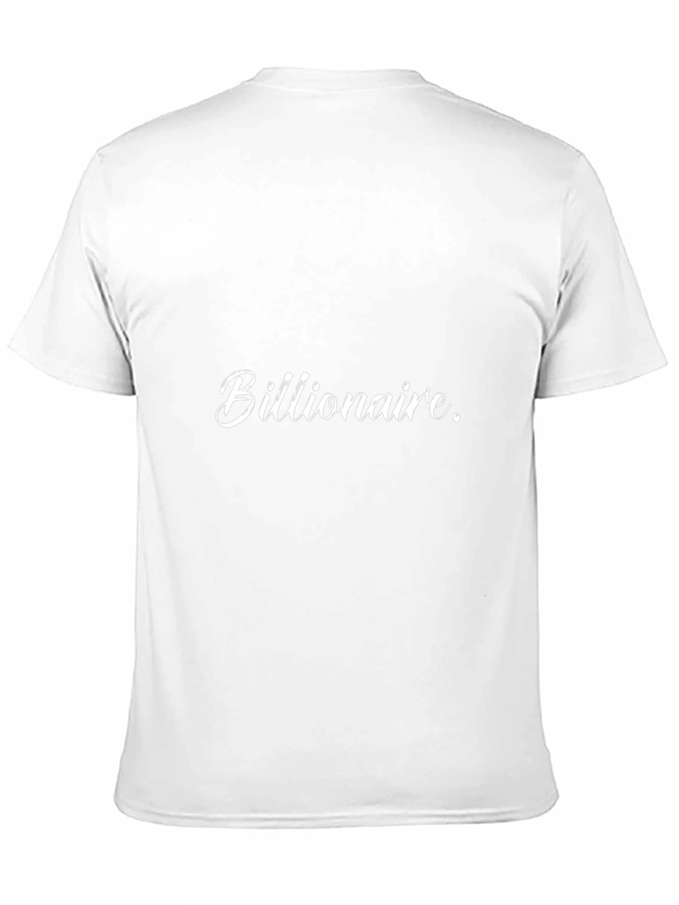 Billionaire Graphic Tee - Classic Black T-Shirt