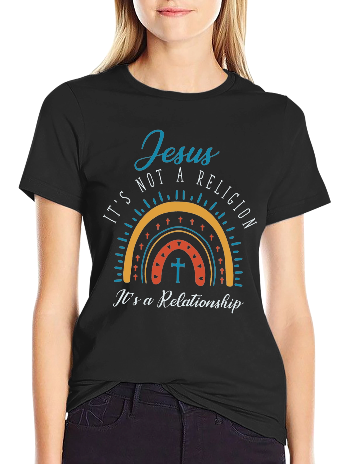 Jesus is a Relationship T-Shirt Religious Apparel